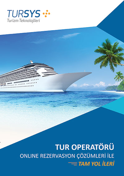 Tur Operatörü Online Rezervasyon Çözümleri Broşürü